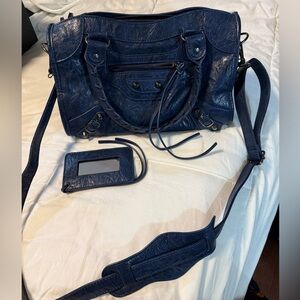 Blue Designer Women's Bag